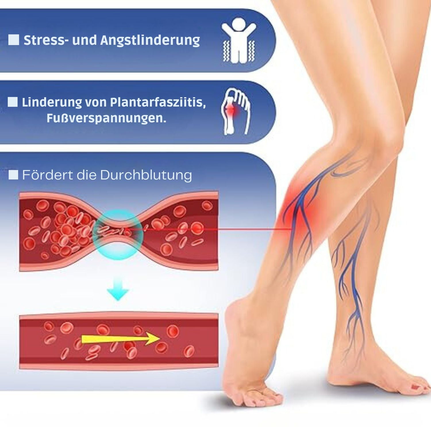 Serenosole™ SootheSteps Acupressuurpantoffels | Verwen uw voeten dagelijks | De beste voetmassageslippers 2024 (1+1 GRATIS)