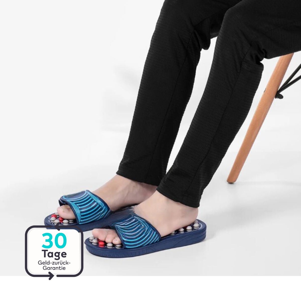 Serenosole™ SootheSteps Acupressuurpantoffels | Verwen uw voeten dagelijks | De beste voetmassageslippers 2024 (1+1 GRATIS)