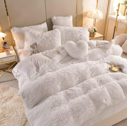 Serenosole™ SnuggleSky Flauschiges Fleece-Bettzeug | Unvergleichliche Weichheit und Wärme jede Nacht | Gemütlichstes Bettzeug 2024
