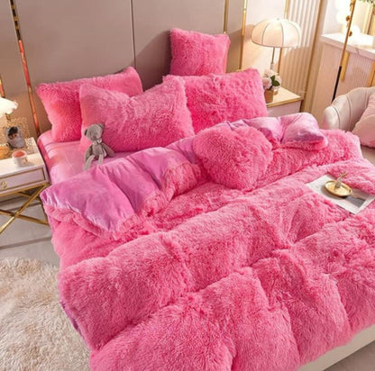 Serenosole™ SnuggleSky Flauschiges Fleece-Bettzeug | Unvergleichliche Weichheit und Wärme jede Nacht | Gemütlichstes Bettzeug 2024