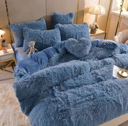 Serenosole™ SnuggleSky Flauschiges Fleece-Bettzeug | Unvergleichliche Weichheit und Wärme jede Nacht | Gemütlichstes Bettzeug 2024