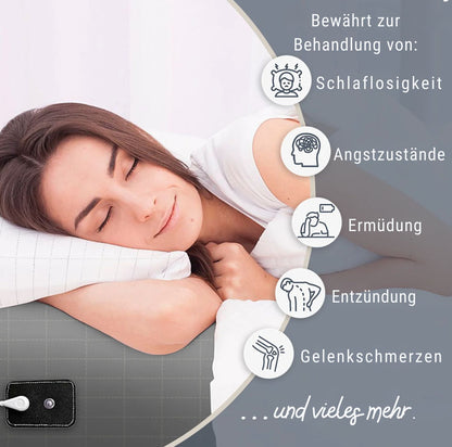 Serenosole™ GroundEase | Verbinde dich im Schlaf mit der Erde für besseren Schlaf &amp; mehr Energie | Ultimatives Erdungs-Bettlaken 2025