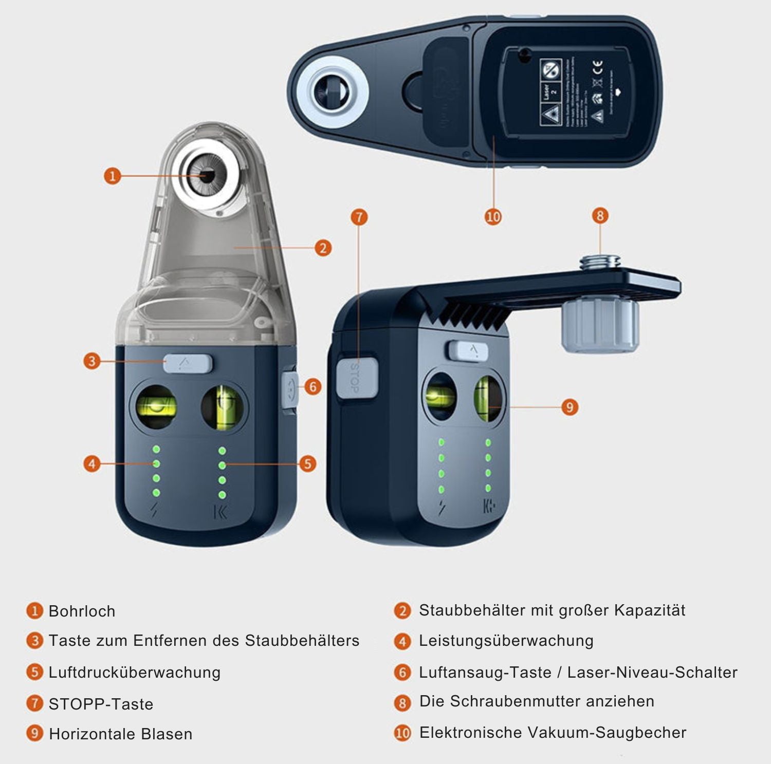 Serenosole™ PrecisionBeam Laser-Kit | Perfekt ebenmäßige Oberflächen in Sekunden, ganz ohne Profi | Schnellste Nivellierlösung 2024