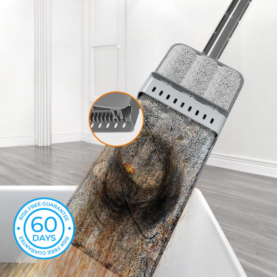 Serenosols™Dirt Buster | Best Mop 2023 ( 3 GRATIS PREMIUM MICROFIBER PADS)