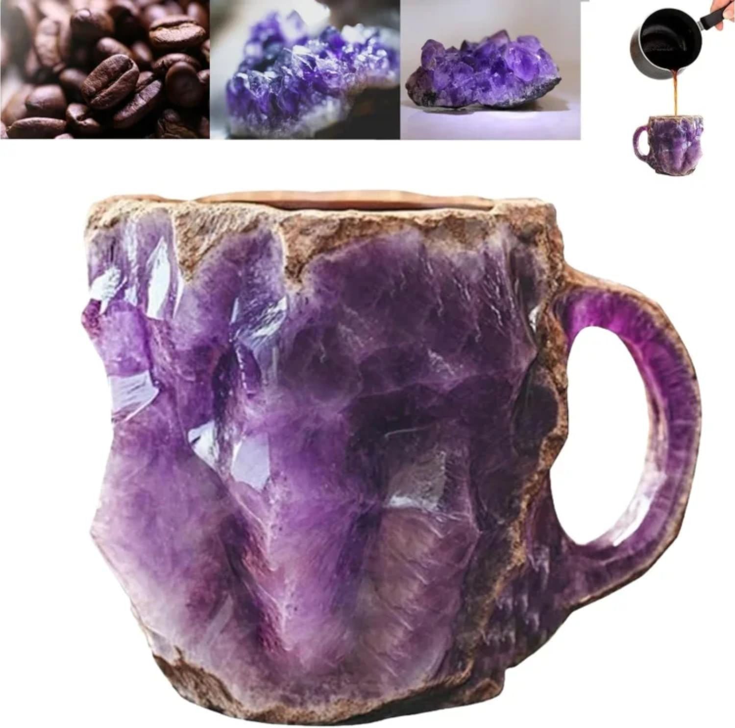 Serenosole™ CrystalBrew Kaffeetassen | Kristallklare Vibes, die jeden Schluck besonders machen | Trendigster Kaffeebegleiter 2024