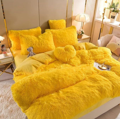 Serenosole™ SnuggleSky Flauschiges Fleece-Bettzeug | Unvergleichliche Weichheit und Wärme jede Nacht | Gemütlichstes Bettzeug 2024
