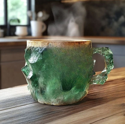 Serenosole™ CrystalBrew Kaffeetassen | Kristallklare Vibes, die jeden Schluck besonders machen | Trendigster Kaffeebegleiter 2024