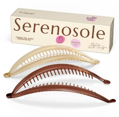 Serenosole™ FlexiClip Bananenclip | Houdt het haar veilig op zijn plaats (2+2 GRATIS)
