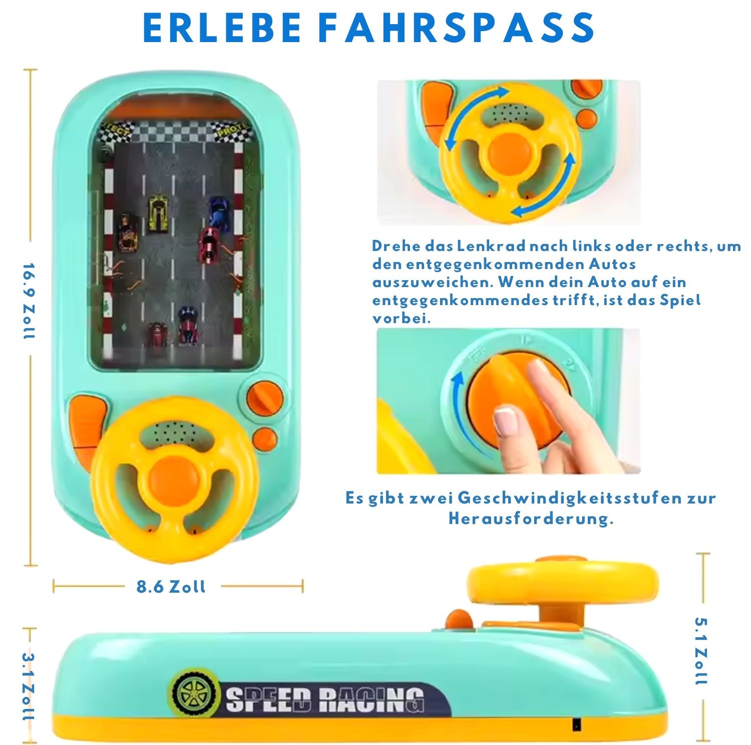 Serenosole™ SpaceDash Kinderspielzeug | Starte in endlose Weltraumabenteuer | Bestes Abenteuer-Spielzeug für Kinder 2024