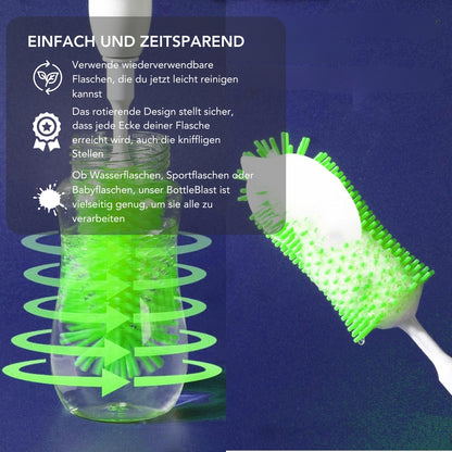 Serenosols™Bottle Blast | Meest populaire flessenreiniger 2024 ( 3 GRATIS opzetstukken en 1 stroborstel)