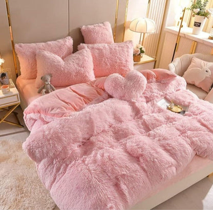 Serenosole™ SnuggleSky Flauschiges Fleece-Bettzeug | Unvergleichliche Weichheit und Wärme jede Nacht | Gemütlichstes Bettzeug 2024