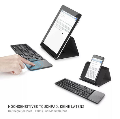 Serenosole™ FlexBoard | Taschenformat-Tastatur mit integriertem Touchpad | Ultimative Taschen-Tastatur 2025