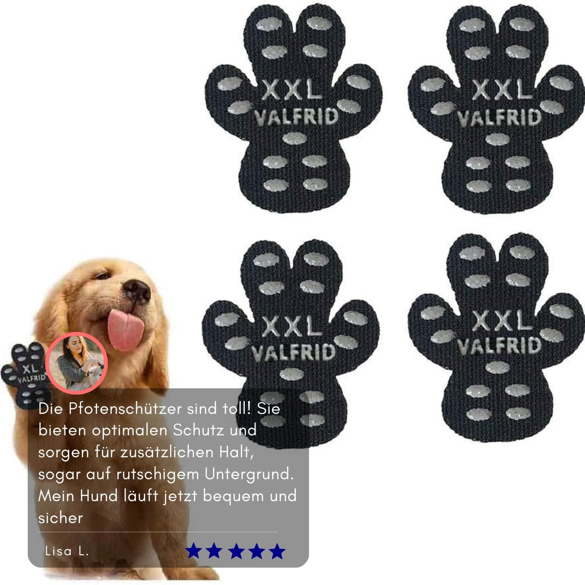 PawGuard-pads | Ultieme bescherming voor de pootjes van uw hond (5 sets)