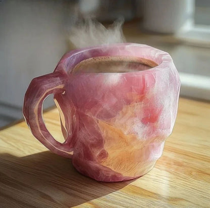 Serenosole™ CrystalBrew Kaffeetassen | Kristallklare Vibes, die jeden Schluck besonders machen | Trendigster Kaffeebegleiter 2024