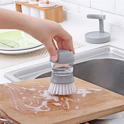 Serenosols™DispensBrush | Efficiënte, tijdbesparende reiniging met gecontroleerde zeepdosering