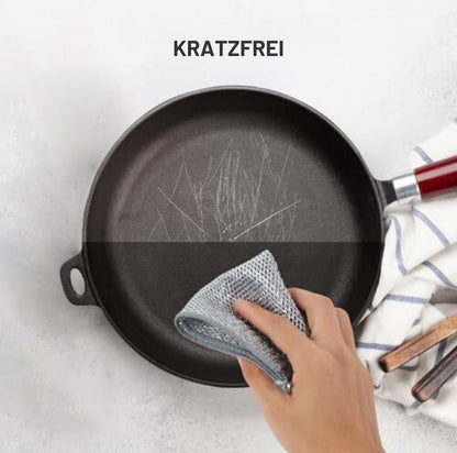 Serenosole™ CleanWipe Reinigungstuch Metall | Super saugfähig und kratzfrei | Ultimative Metall-Reinigungstuch 2024 (3+2 GRATIS)