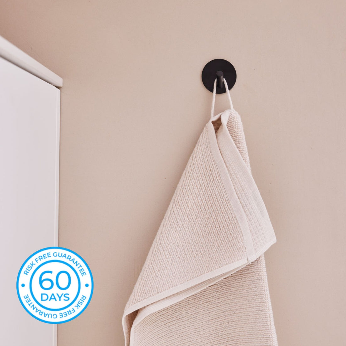 Sérénosols™Serviette en Velours Vista Beige | Set de 2