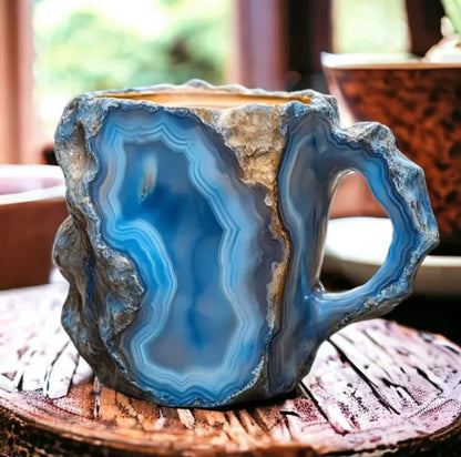 Serenosole™ CrystalBrew Kaffeetassen | Kristallklare Vibes, die jeden Schluck besonders machen | Trendigster Kaffeebegleiter 2024