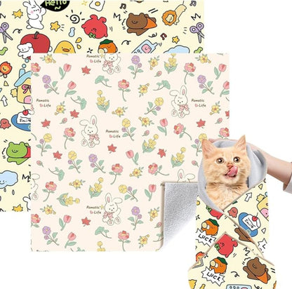 Serenosole™ PurrfectWrap | Wickel deine Katze ganz einfach für die Pflege ein | Die ultimative Katzenpflege-Lösung 2025