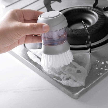 Serenosols™DispensBrush | Efficiënte, tijdbesparende reiniging met gecontroleerde zeepdosering