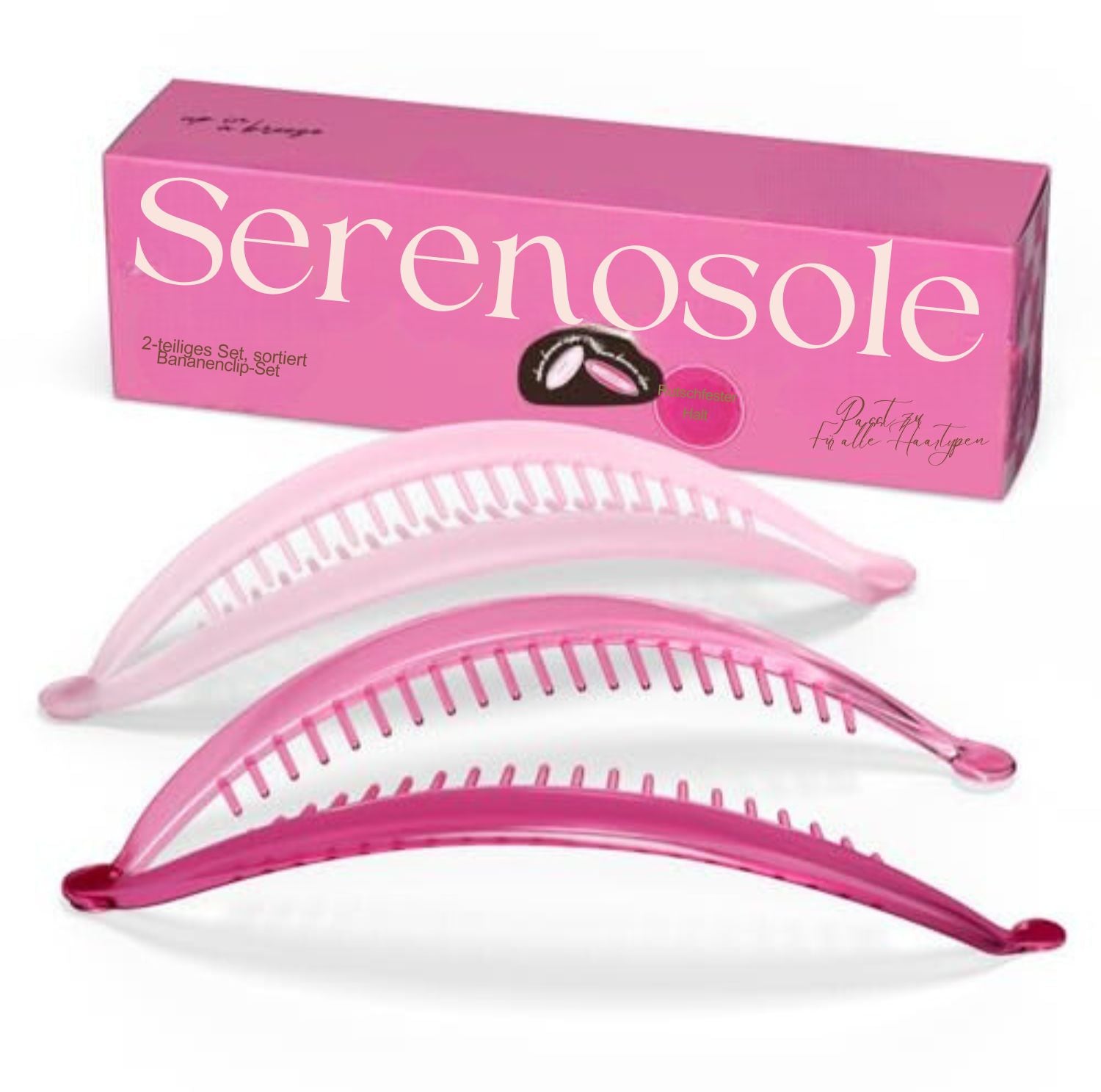 Serenosole™ FlexiClip Bananenclip | Houdt het haar veilig op zijn plaats (2+2 GRATIS)