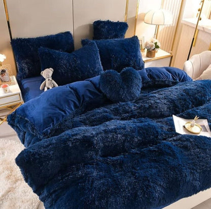 Serenosole™ SnuggleSky Flauschiges Fleece-Bettzeug | Unvergleichliche Weichheit und Wärme jede Nacht | Gemütlichstes Bettzeug 2024