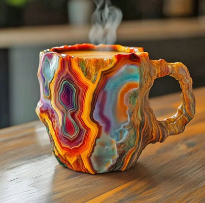 Serenosole™ CrystalBrew Kaffeetassen | Kristallklare Vibes, die jeden Schluck besonders machen | Trendigster Kaffeebegleiter 2024
