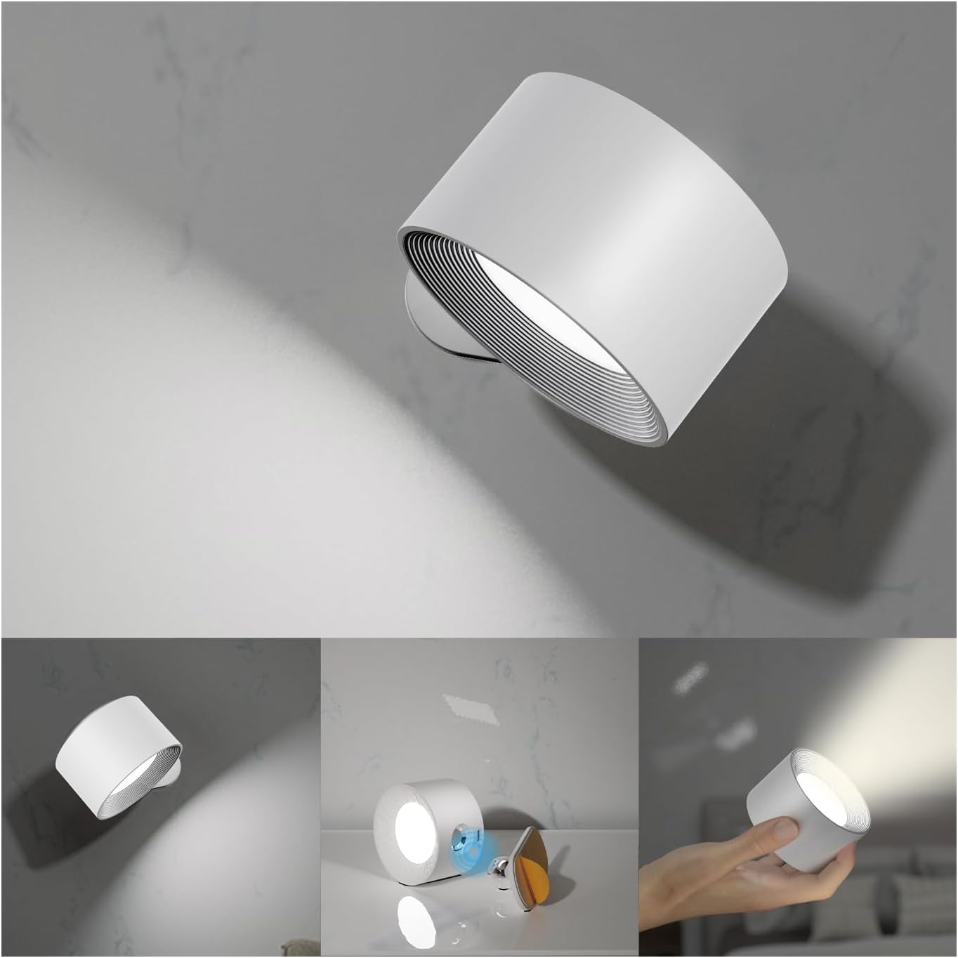 Serenosols™Aurora 360 &amp;deg; Wandlamp | Moderne, draadloze LED-verlichting (1 1 GRATIS)