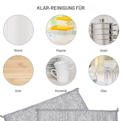 Serenosole™ CleanWipe Reinigungstuch Metall | Super saugfähig und kratzfrei | Ultimative Metall-Reinigungstuch 2024 (3+2 GRATIS)