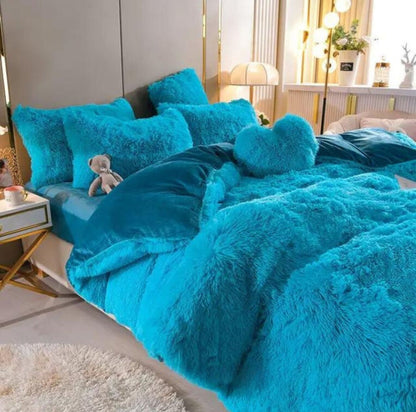 Serenosole™ SnuggleSky Flauschiges Fleece-Bettzeug | Unvergleichliche Weichheit und Wärme jede Nacht | Gemütlichstes Bettzeug 2024