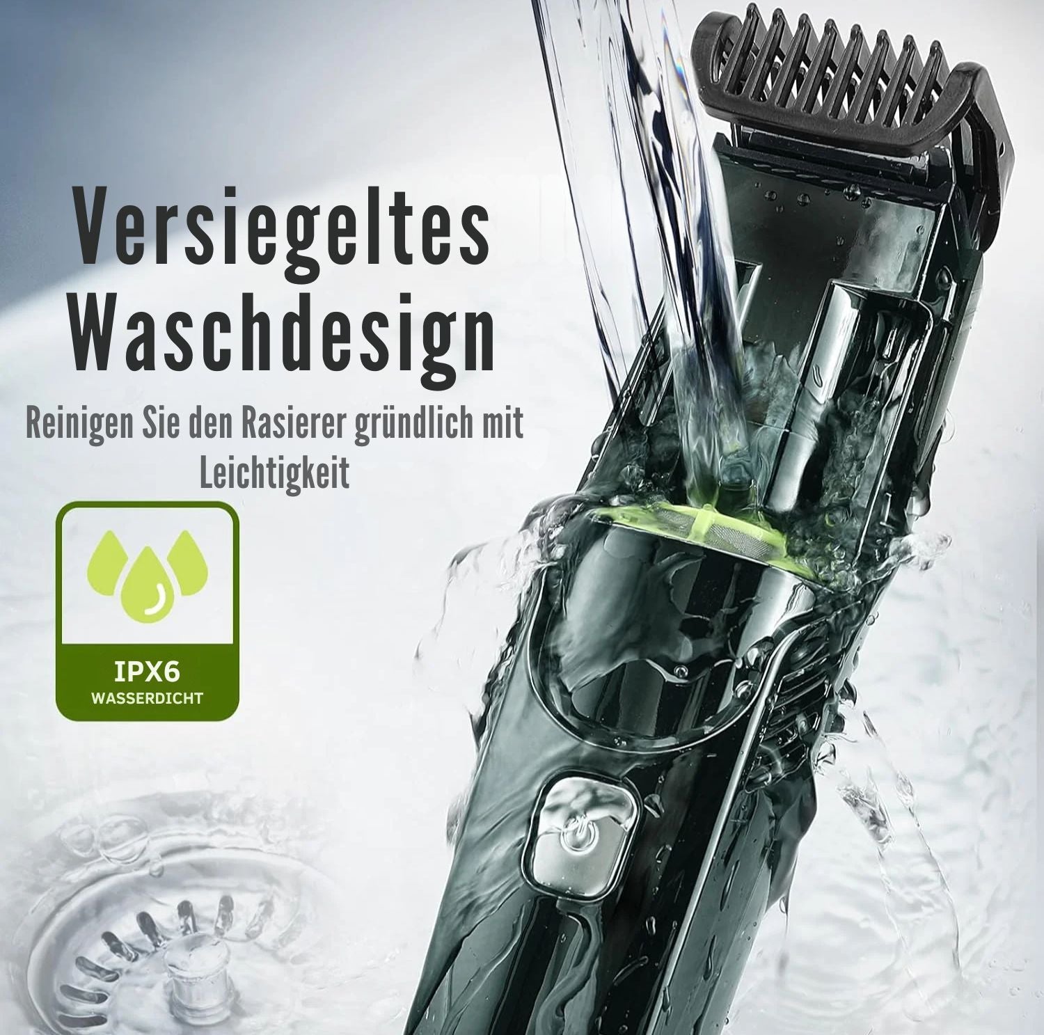 Serenosole™ SleekShave | Hol dir jedes Mal einen sauberen Schnitt, ganz ohne Haare überall