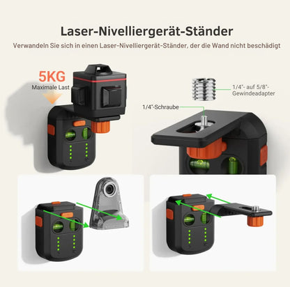 Serenosole™ PrecisionBeam Laser-Kit | Perfekt ebenmäßige Oberflächen in Sekunden, ganz ohne Profi | Schnellste Nivellierlösung 2024