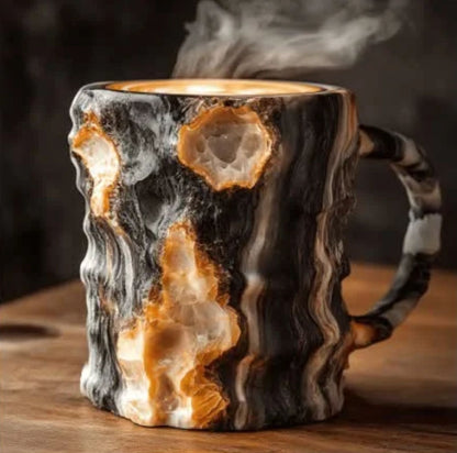 Serenosole™ CrystalBrew Kaffeetassen | Kristallklare Vibes, die jeden Schluck besonders machen | Trendigster Kaffeebegleiter 2024