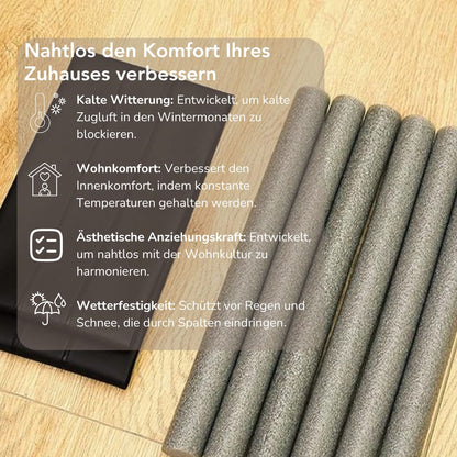 Serenosole™ Deurkussen| Blokkeert koude tocht en lawaai | Beste oplossing tegen de kou 2024 (2+2 GRATIS)