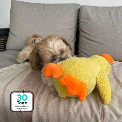 Serenosole™ CalmBuddy Anti-Stress Ente Hundespielzeug | Das ultimative Kuschelspielzeug für einen stressfreien Hund | Bestseller