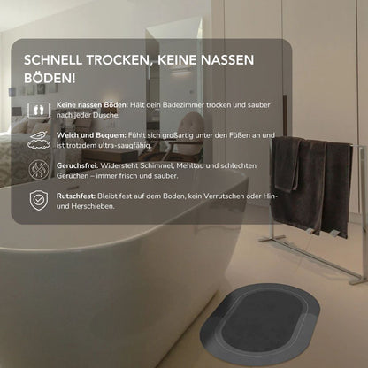 Serenosole™ DrySwift | Nimmt Wasser blitzschnell auf und trocknet noch schneller | Absorbierendste Matte 2025