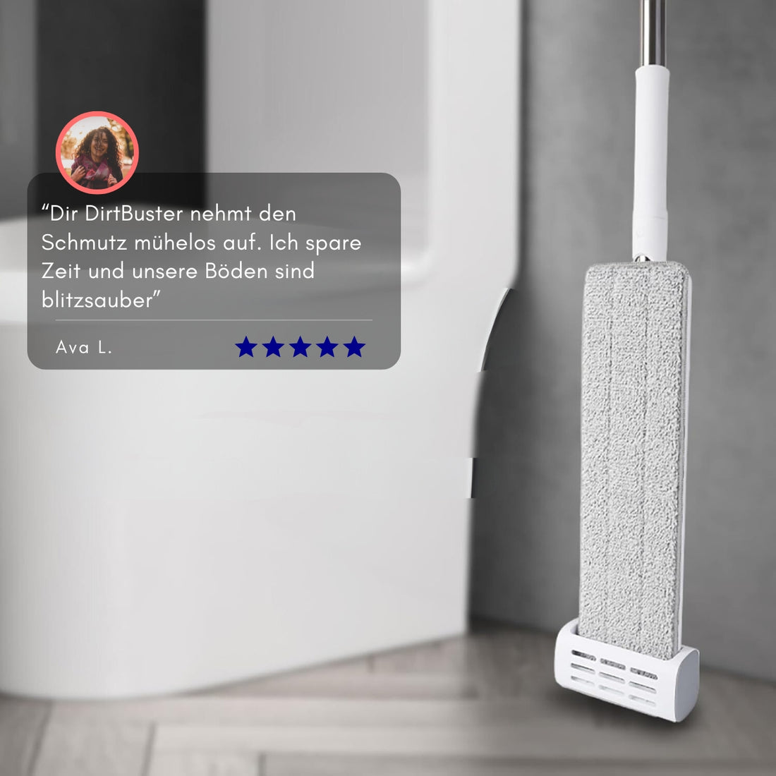 Serenosols™Dirt Buster | Best Mop 2023 ( 3 GRATIS PREMIUM MICROFIBER PADS)