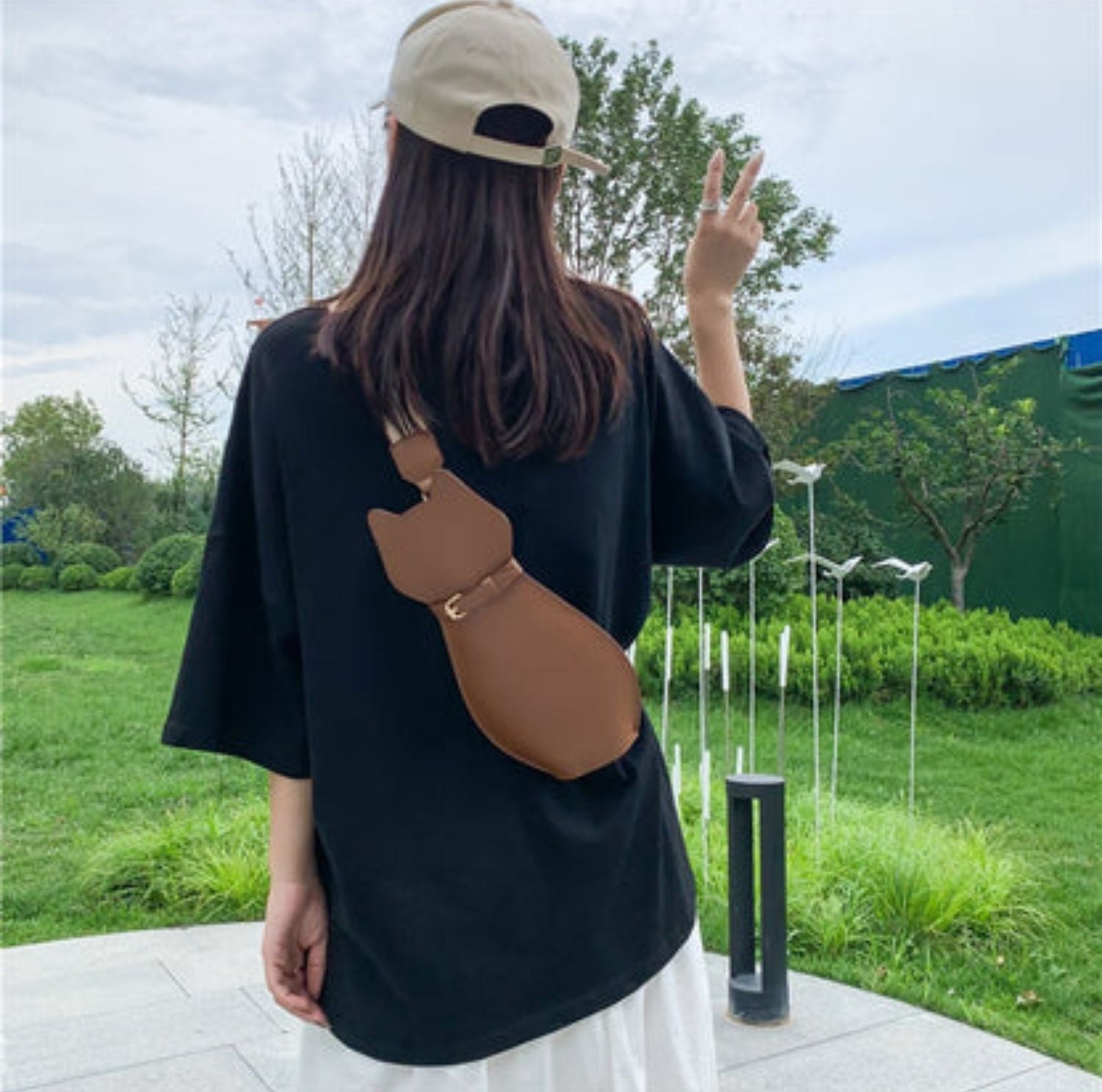 Serenosole™ PurrLeather Katzenledertasche | Weiches Lederdesign, sanft zum Fell und langlebig!