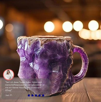 Serenosole™ CrystalBrew Kaffeetassen | Kristallklare Vibes, die jeden Schluck besonders machen | Trendigster Kaffeebegleiter 2024