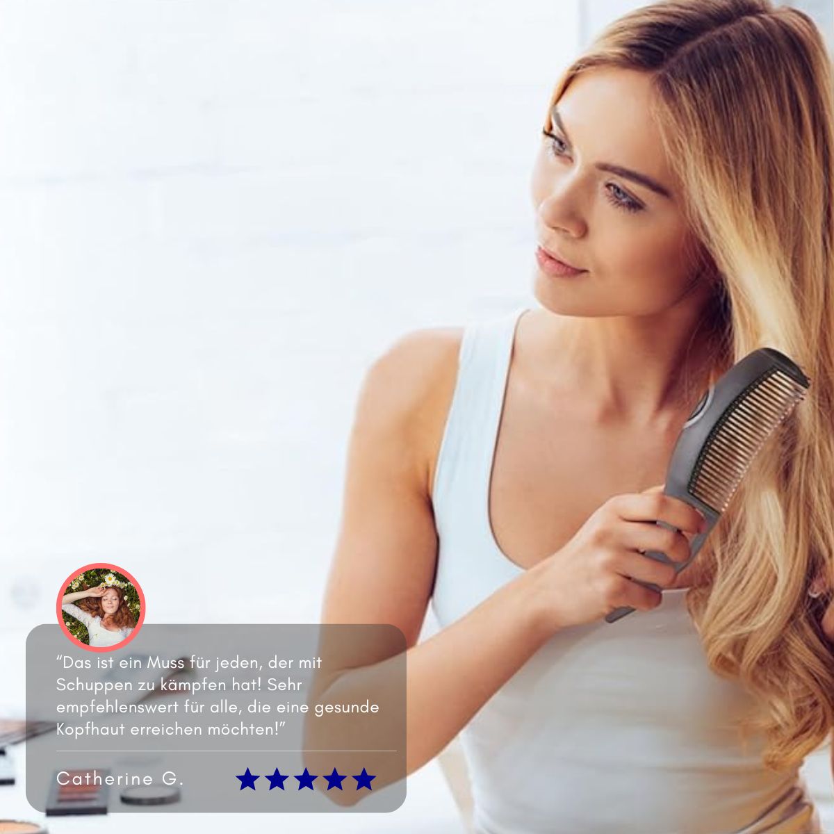 Serenosole™ HealthyScalp | Verwijdert roos, bevordert een gezondere hoofdhuid | Beste oplossing tegen roos 2024 (1+1 GRATIS)
