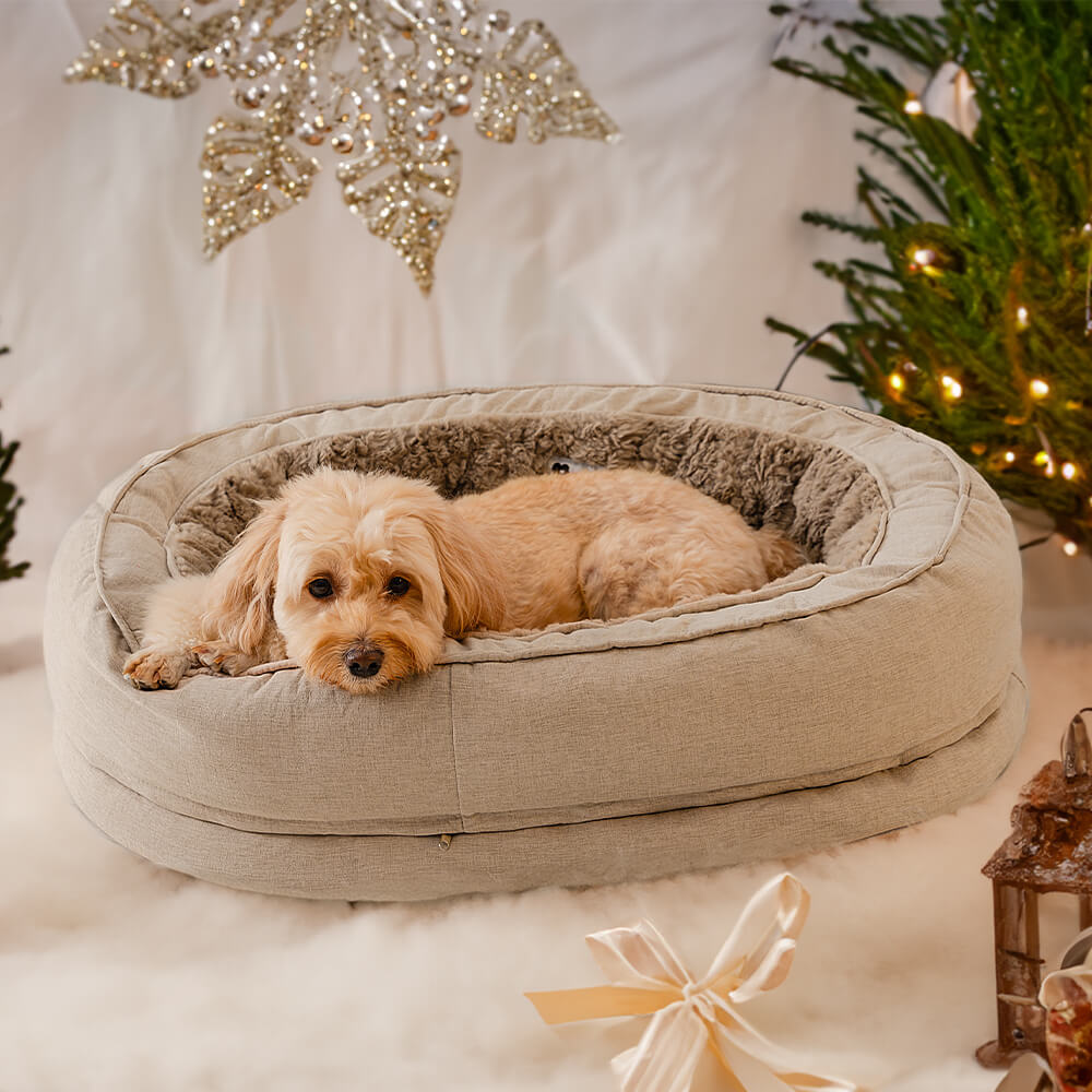 Serenosole™ DreamPaws Hundebett | Schafft den ultimativen Entspannungsplatz für deinen Hund | Das perfekte Hundehimmel 2024