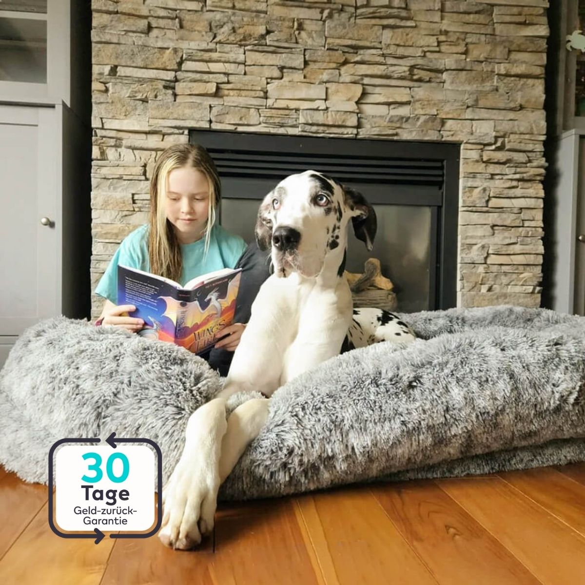 Serenosole™ DreamPaws Hundebett | Schafft den ultimativen Entspannungsplatz für deinen Hund | Das perfekte Hundehimmel 2024