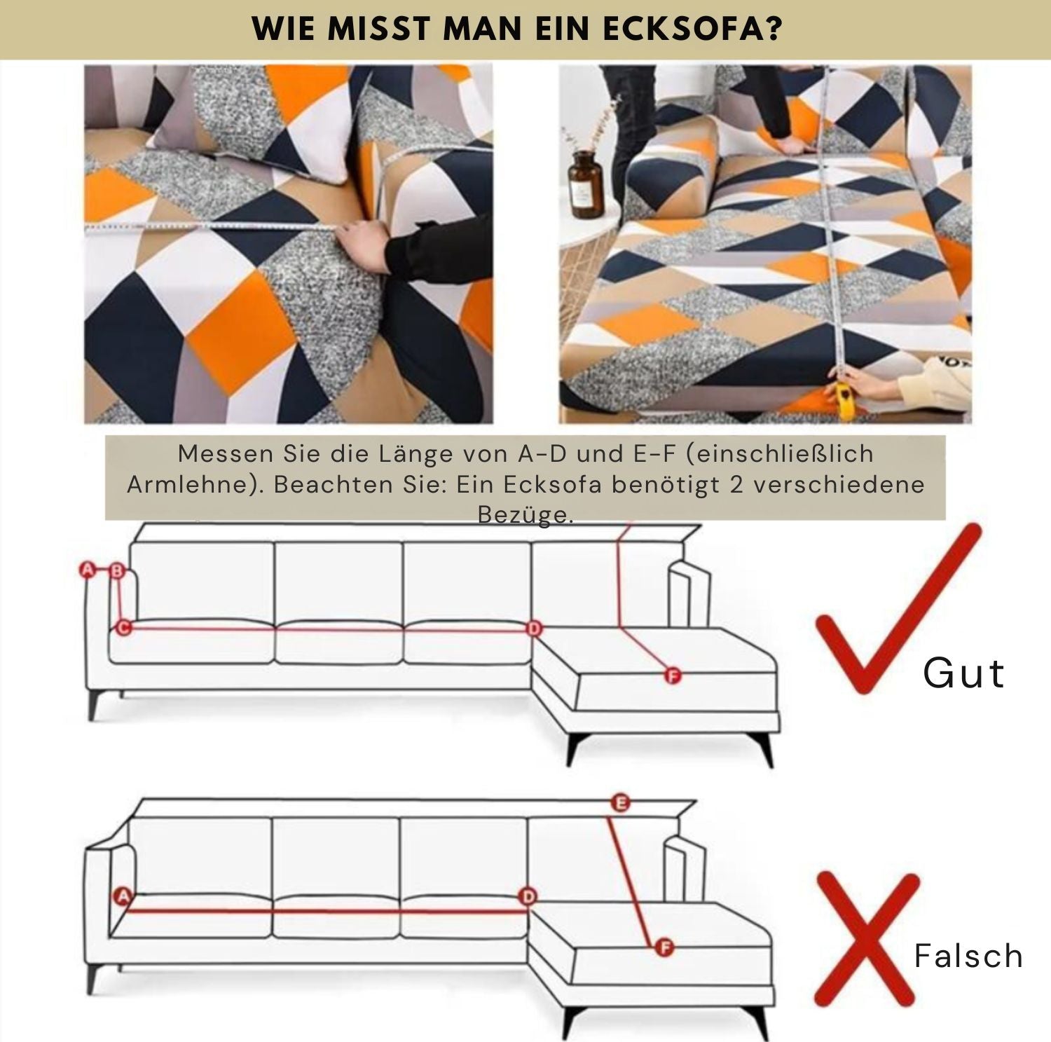 Serenosole™ EleganceStretch elastische bankhoes | Stijlvolle bescherming tegen slijtage en vlekken | Beste bankbescherming 2024