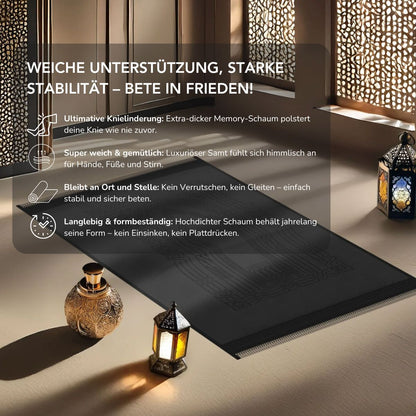Serenosole™ PrayComfort | Ultraweiches, knieschonendes Kissen für schmerzfreie, bequeme Gebete | Bequemste Gebetsmatte 2025