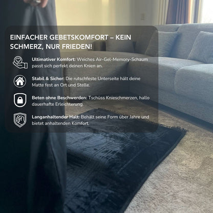 Serenosole™ PrayComfort | Ultraweiches, knieschonendes Kissen für schmerzfreie, bequeme Gebete | Bequemste Gebetsmatte 2025
