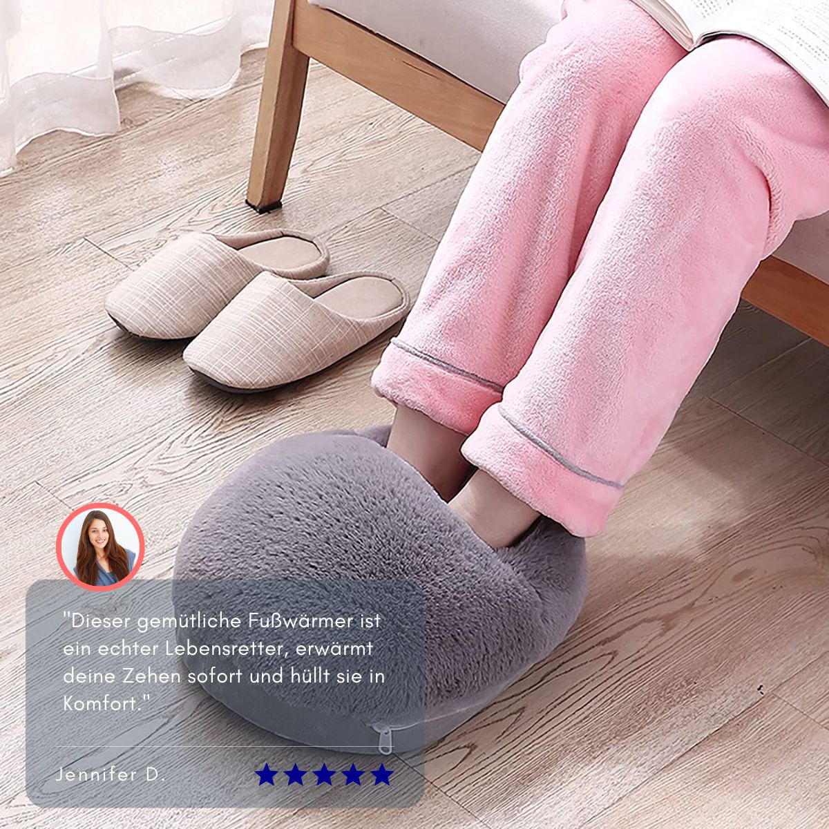 Serenosole™ CozyStep-voetwarmer | Directe warmte en comfort voor koude voeten | Voetlampen 2024
