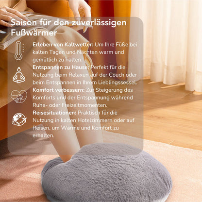 Serenosole™ CozyStep-voetwarmer | Directe warmte en comfort voor koude voeten | Voetlampen 2024