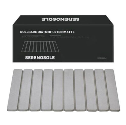 Serenosole™ FoldDry opvouwbare stenen badmat | Droogt supersnel en vouwt gemakkelijk op | Snelstdrogende mat 2024