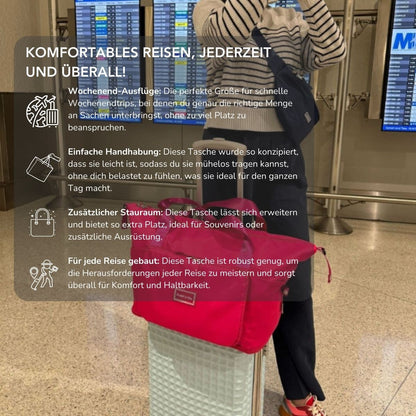 Serenosole™ FlexiPack Faltbare Reisetasche | Faltbar und super einfach zu packen, perfekt für jede Reise | Die ultimative Reise-Tasche für unterwegs 2024