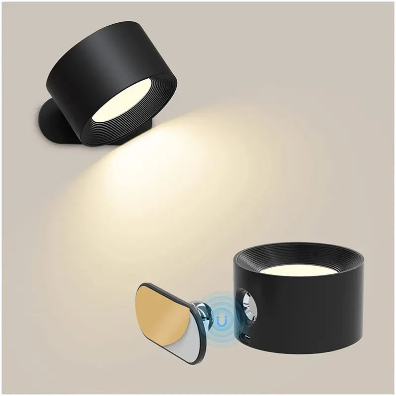 Serenosols™Aurora 360 &amp;deg; Wandlamp | Moderne, draadloze LED-verlichting (1 1 GRATIS)
